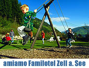 Österreich / Salzburger Land: Amiamo Hotel Zell am See – Urlaub für Familien und die es noch werden wollen (Foto: amiamo Familotel